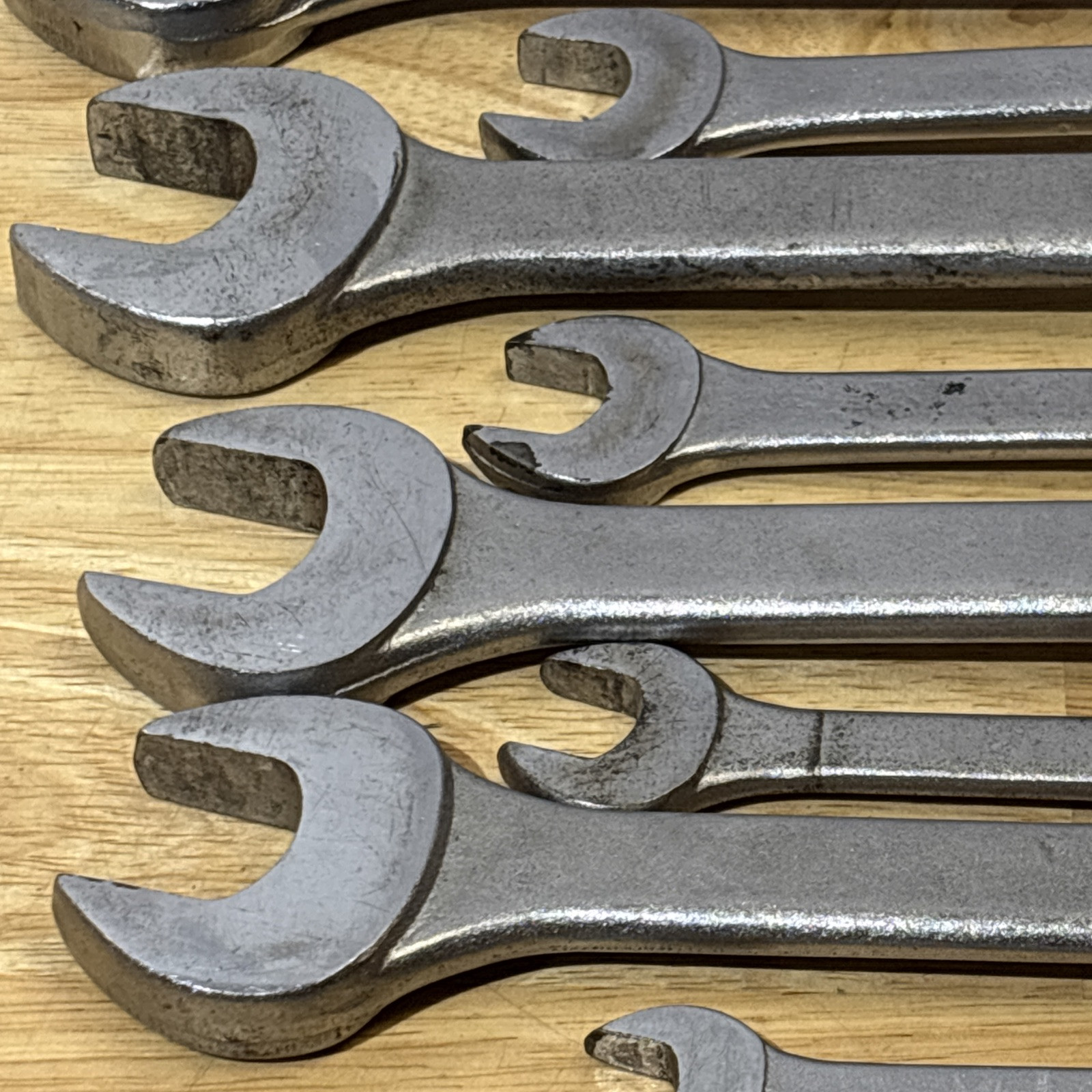Dayton SAE Combination Wrench Set 12 Point 3/8″ to 1″ Vtg USA