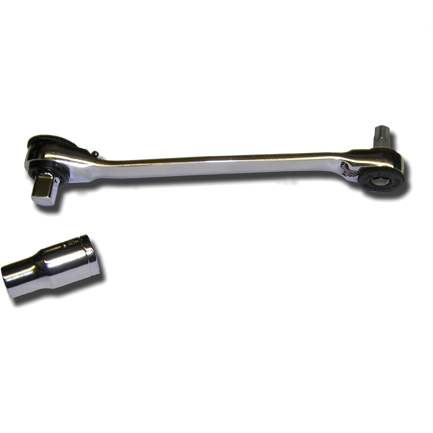 Durable 7.75 Inch Ratchet Wrench – Mechanical Square Head, Lightweight Design