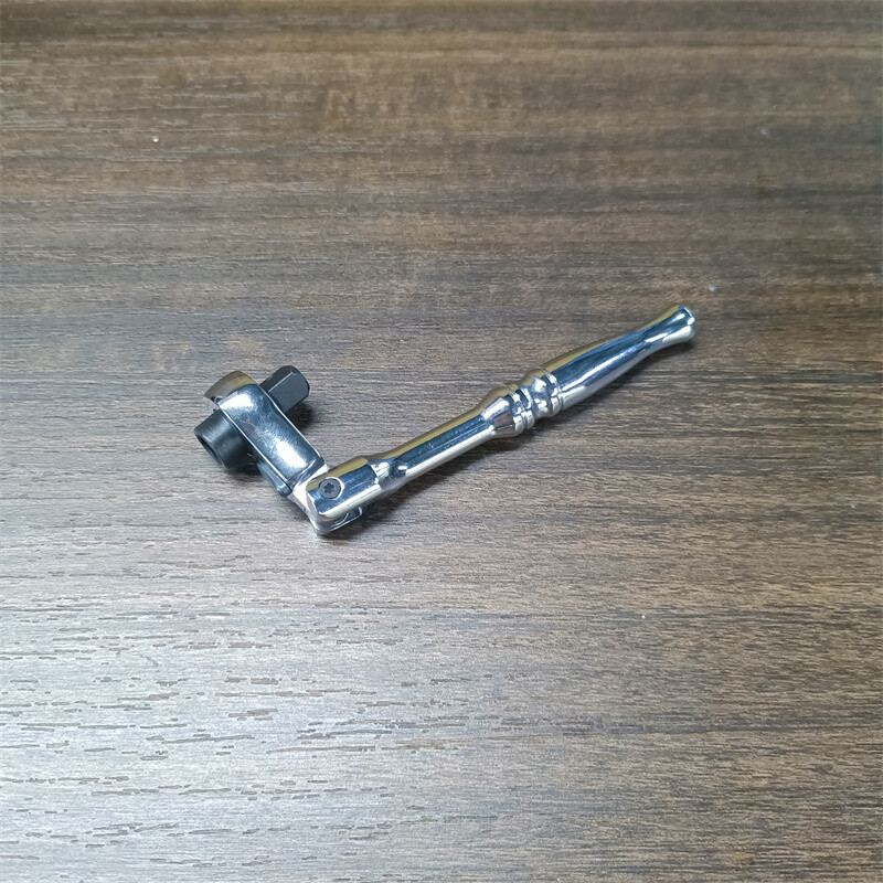Ratchet Handle Socket Wrench 1/4″ Drive 72 Tooth Flexi Head Stubby 115mm Rounded
