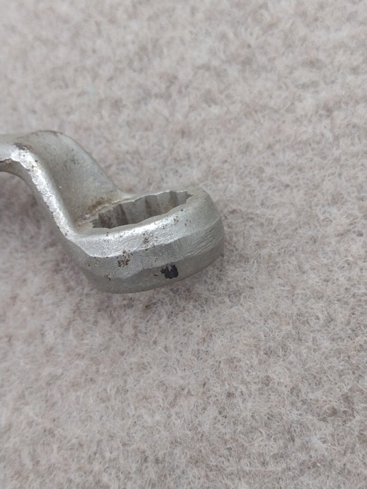 Steinadler Germany 5/16″ x 3/8″ Stubby Double End Box Wrench Offset 12pt Short .