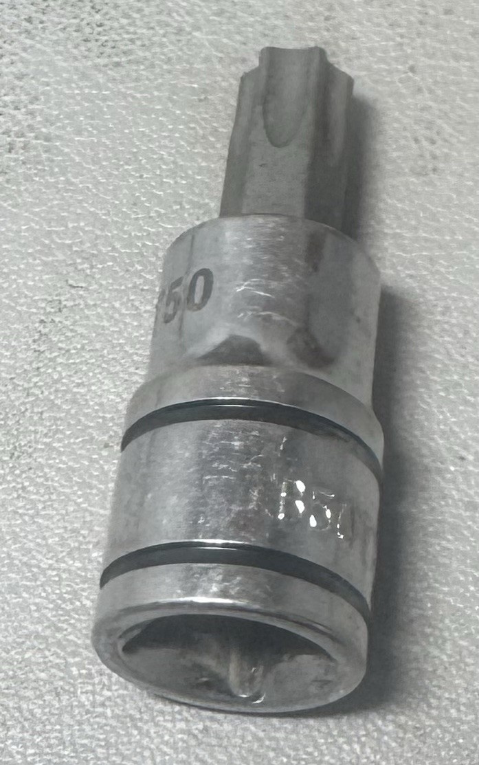 Matco Tools B50TXPA T50 TORX Bit Socket Driver 3/8″ Drive Chrome USA