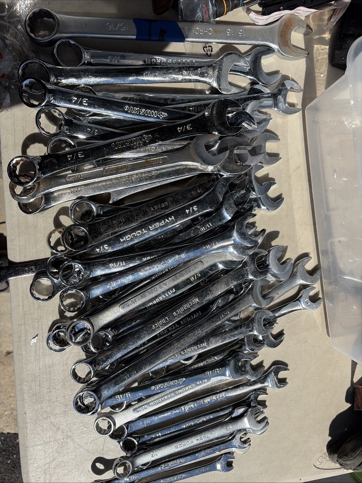 Mixed Lot of 41 Metric Open End Wrenches Wrench