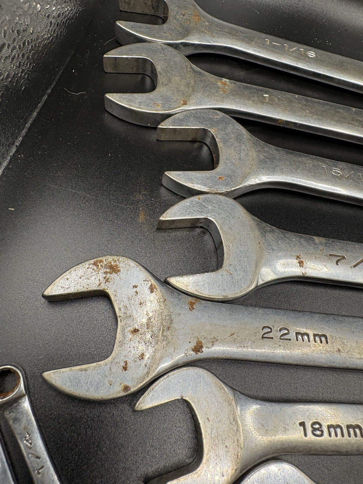 S K wrench Lot Of 16 Various Size Wrenches