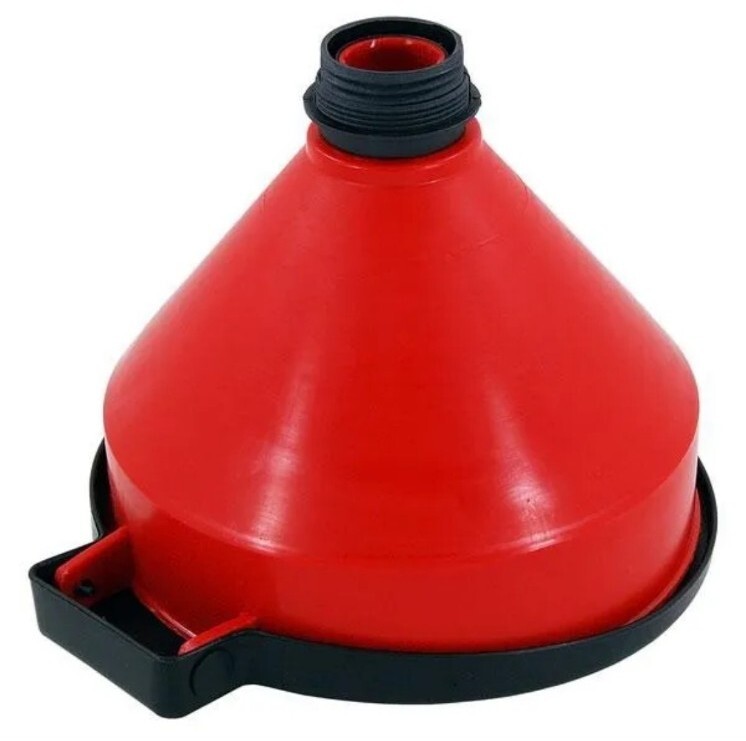 250mm Oil Drum Funnel with grill lid Filter Oil Drains waste Direct Into Drum