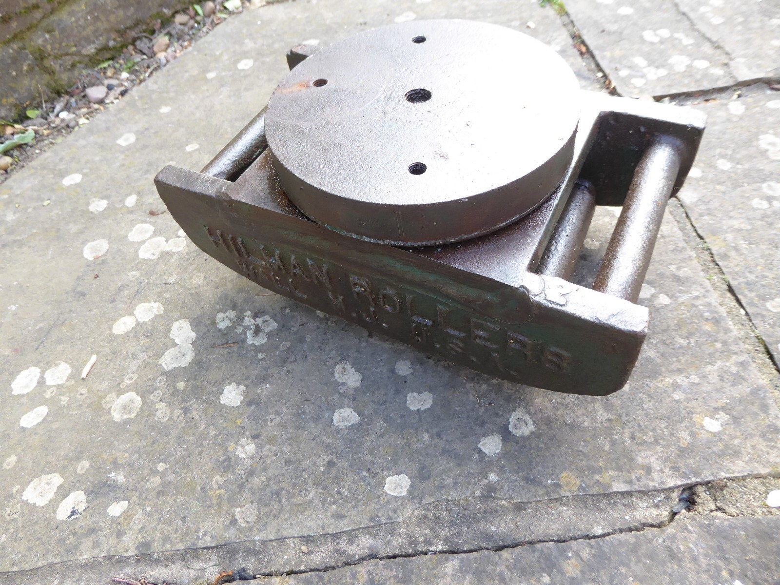 Vintage Hilman rollers USA. Heavy Duty Machinery mover movers. *Hillman.