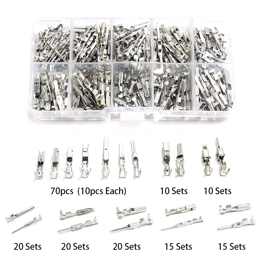 Car Electrical Wire Terminal 1/1.5/1.8/2.2/2.8/3.5mm Auto Electric Silver