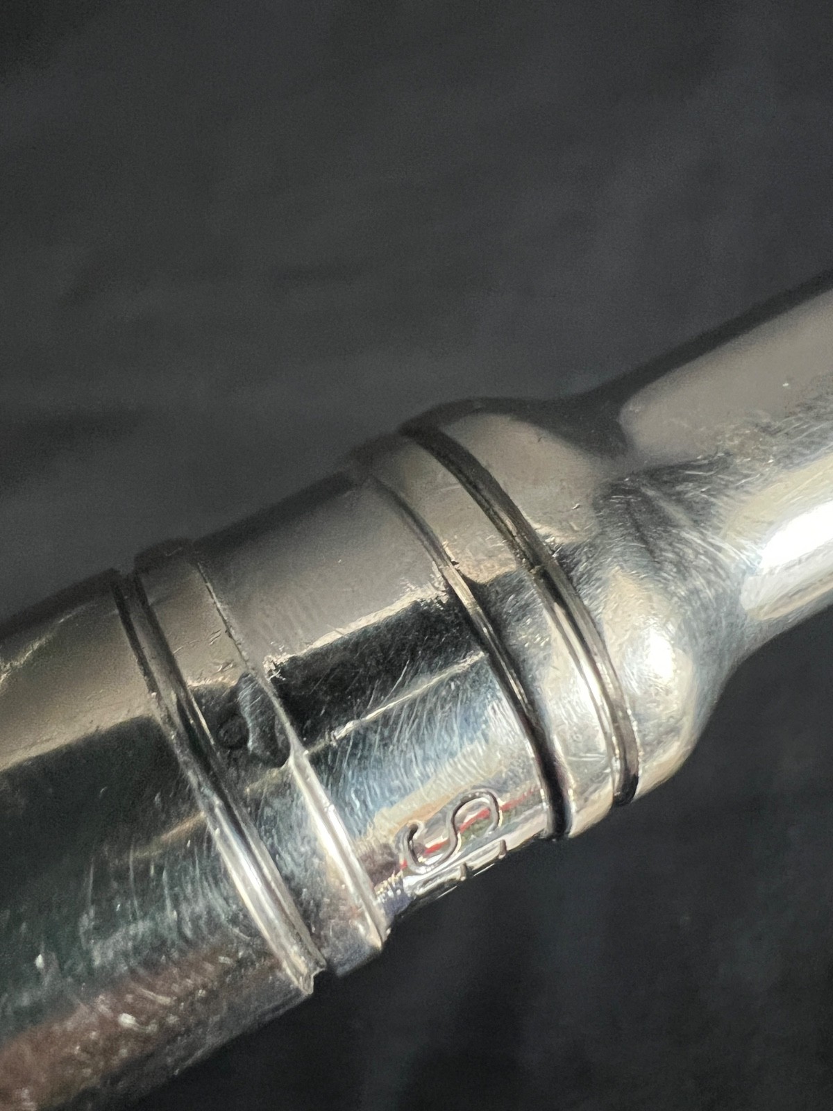 Snap-on Tools, USA, Flex-Head Ratchet, SF80A, 1/2″ Square Drive, Used