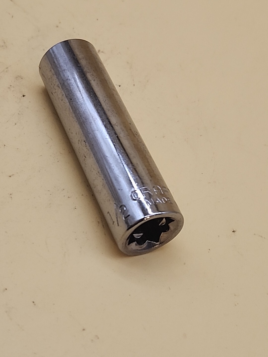 Craftsman Tools 1/2in 12pt Deepwell Socket Inv G1 43312 USA