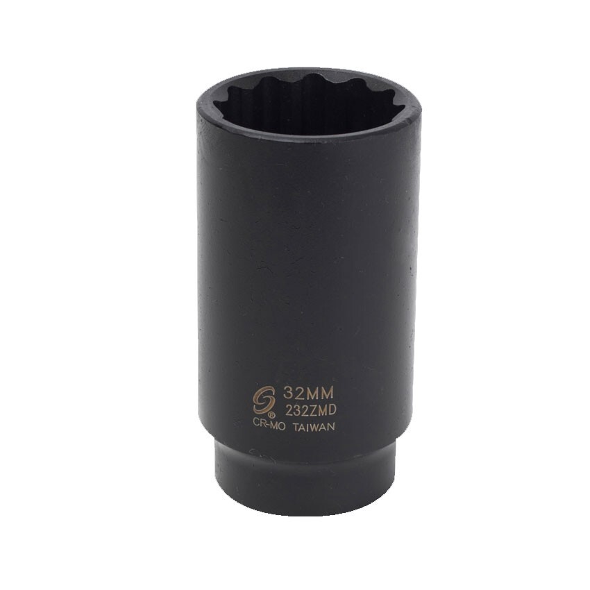 Sunex 232ZMD 32mm 1/2″ Drive 12 Point Deep Impact Socket Metric Tools 12pt MM