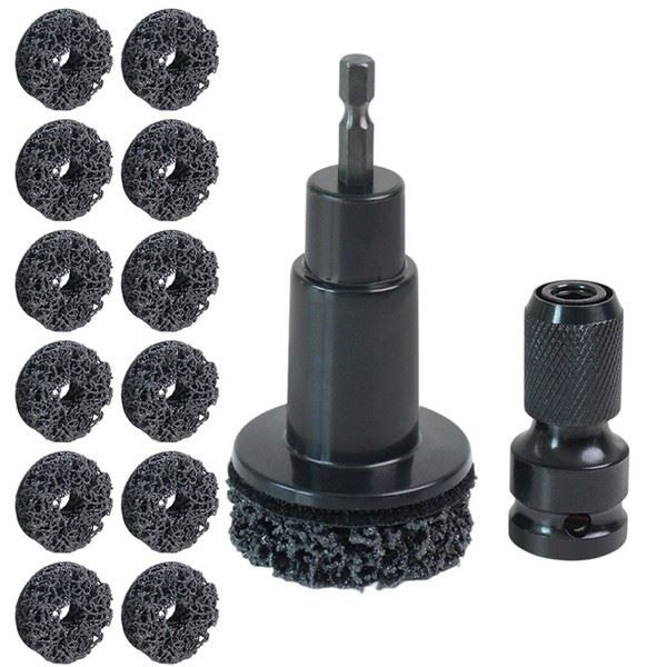 Maintenance Tool Brake Rust Remover Aluminum Alloy Metal User Friendly Design