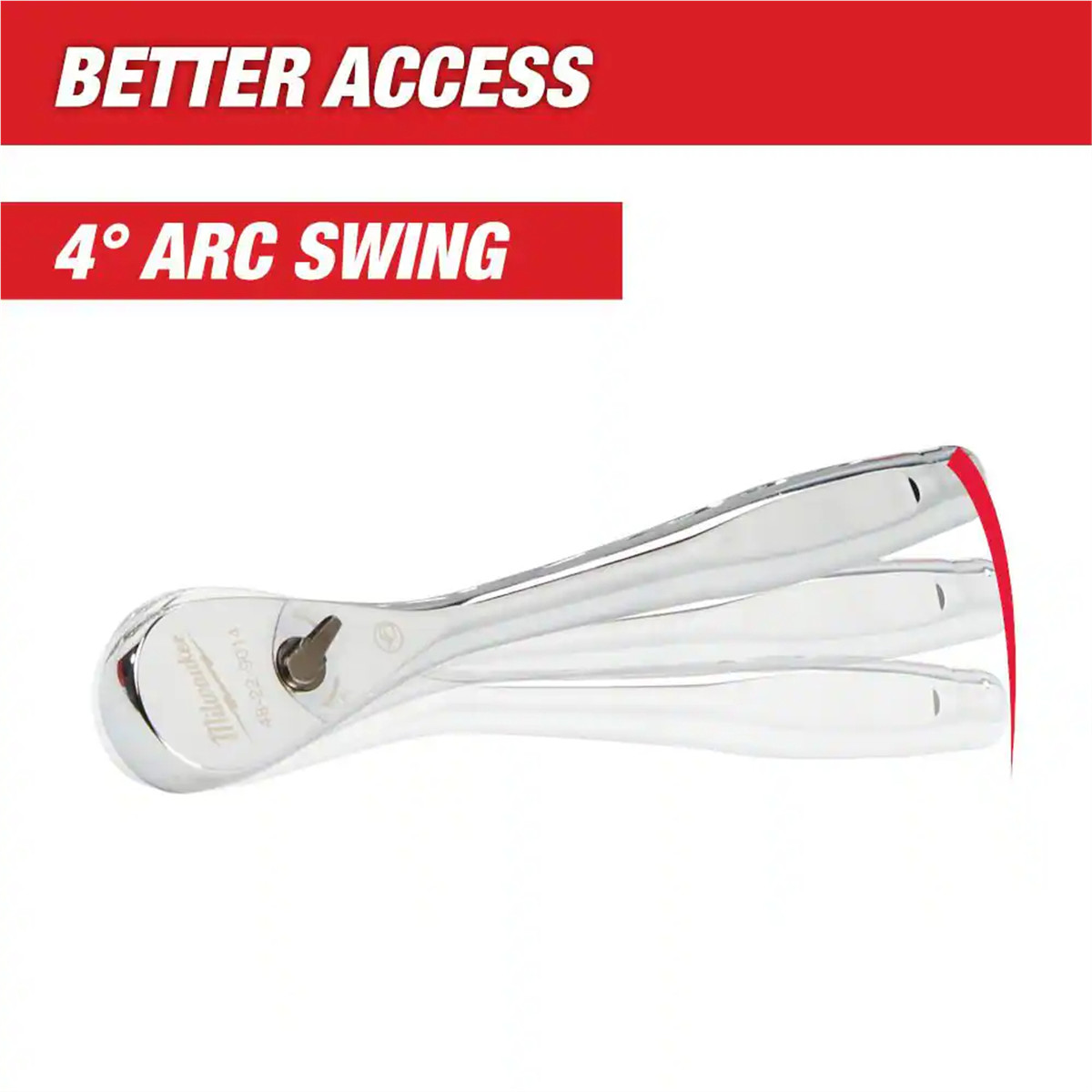 Milwaukee Tool 1/4&rdquo; Drive 3&rdquo; Ratchet