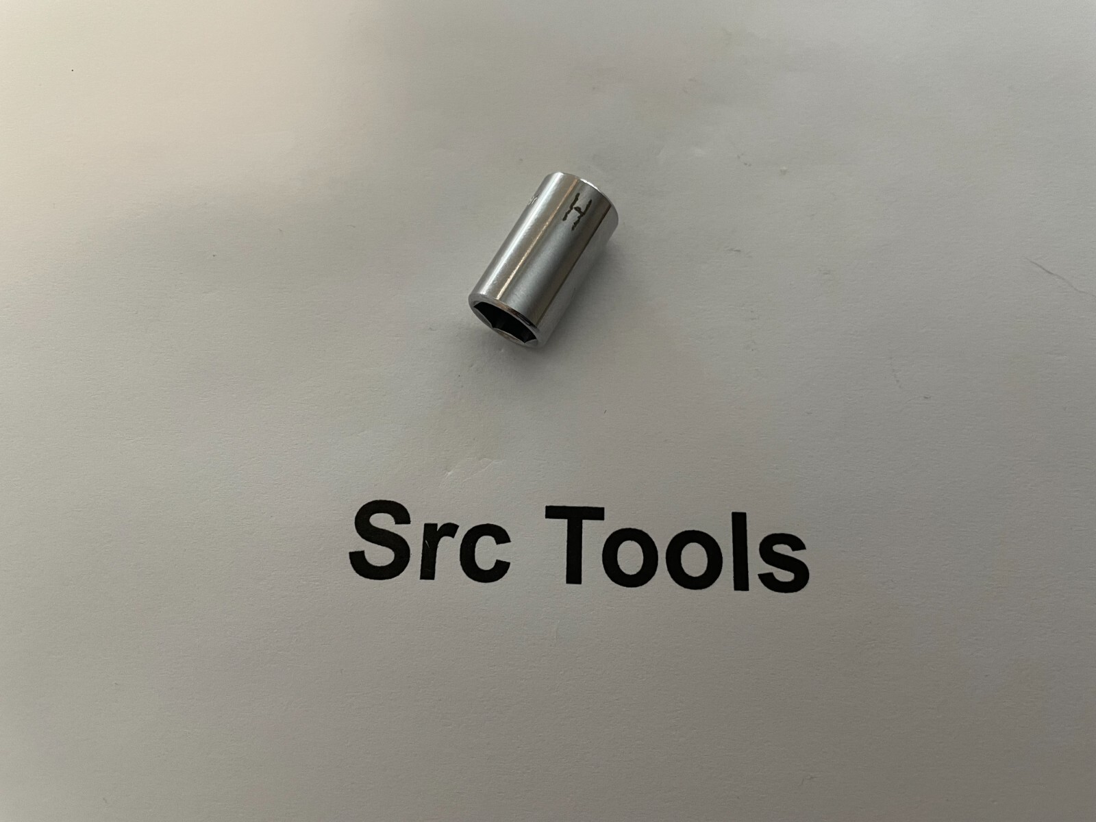 *RARE* Snap-on Tools USA 1/4″ Drive 9mm Metric 6pt Shallow Chrome Socket TM-9M
