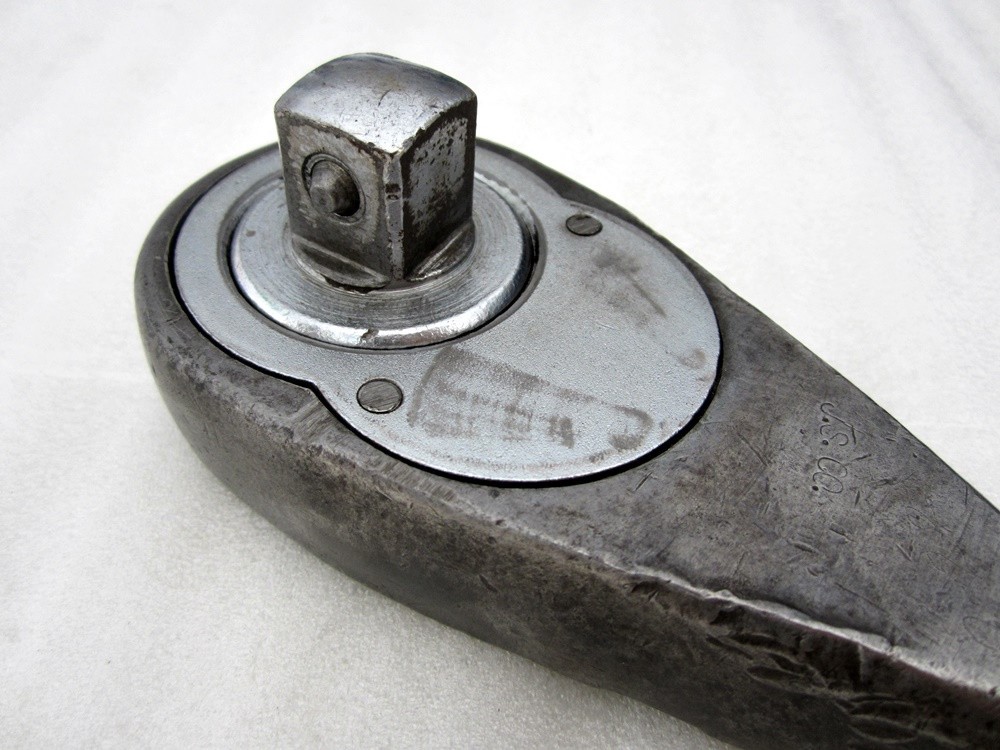 Vintage Plomb 3/4″ Drive Ratchet 5649 Pebble Handle Made in USA