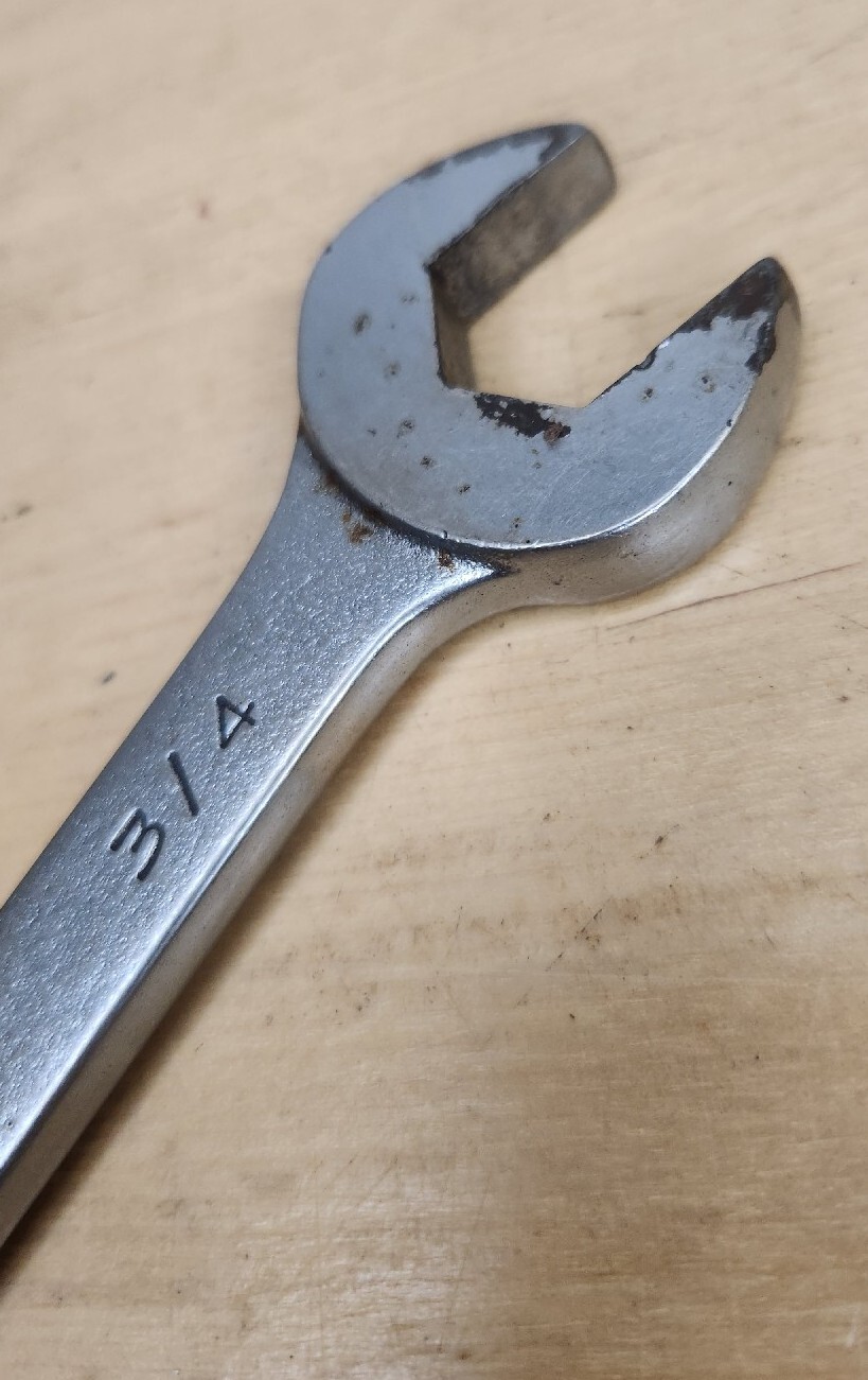 Vintage MAC Tools 3/4″ Standard Handle 12 Pt Combination Wrench CW24 Ships Free