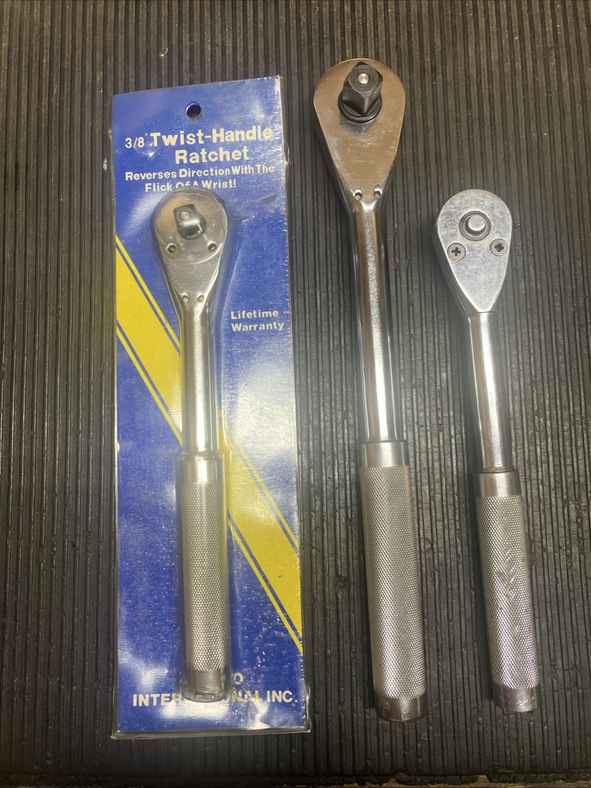 Jesco Ratchets 3/8” Dr Prototype, New 1/2” Dr, And New 3/8” Dr In Original Pack