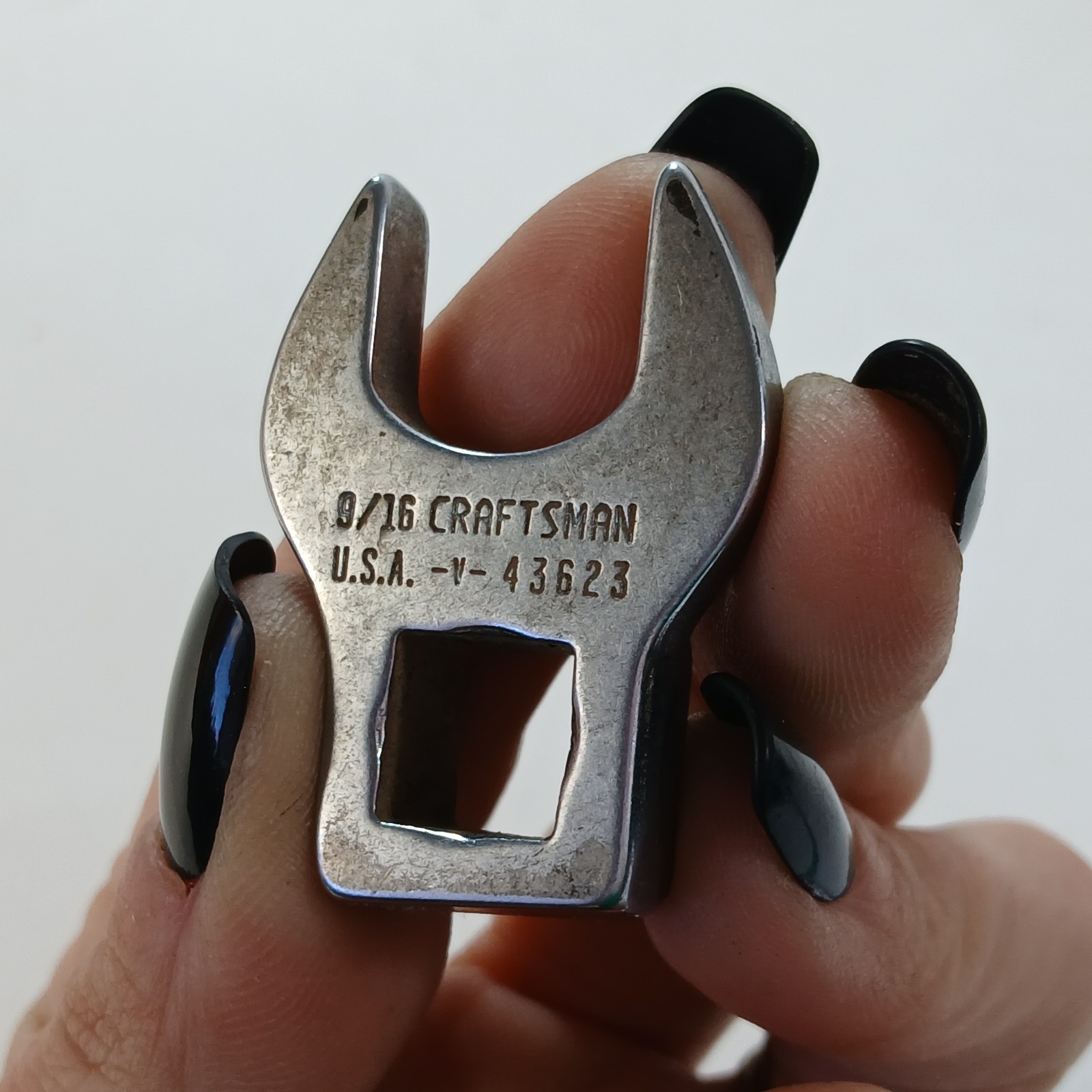 Craftsman Crowfoot Wrench 9/16″ 43623 3/8″ Drive Series -V- USA