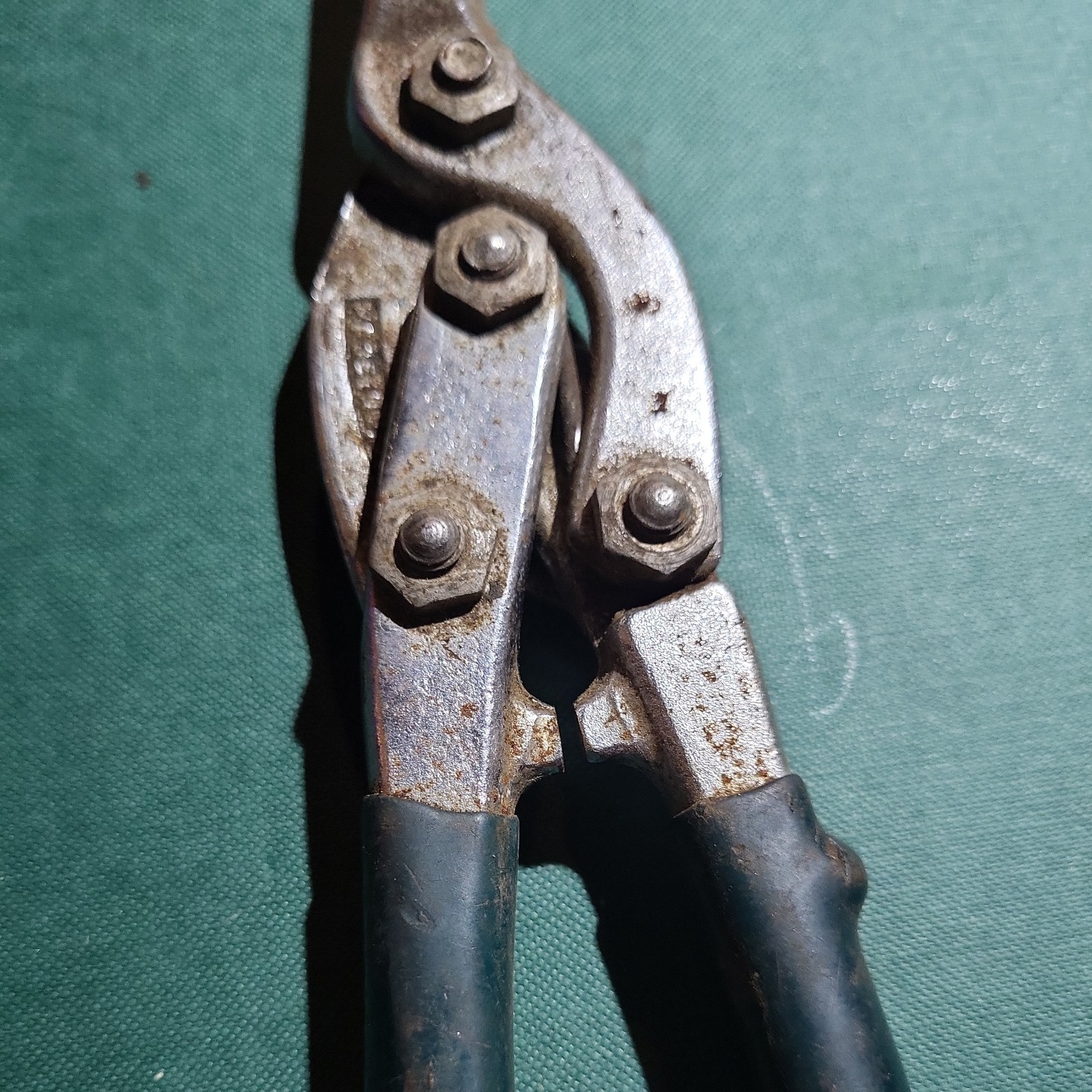 Diamalloy DAS10 Straight Cut Sheet Metal Scissors Snips VINTAGE USA Duluth Minn