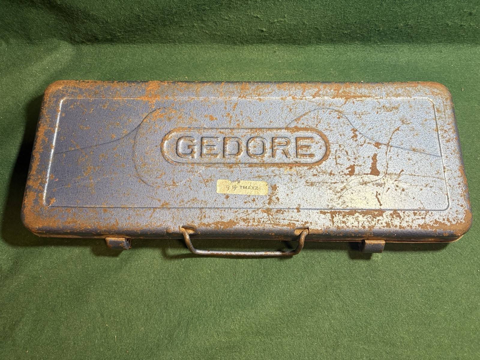 Vintage Gedore D19 TMAX Metric & Imperial 1/2 Drive Socket Set Germany Complete