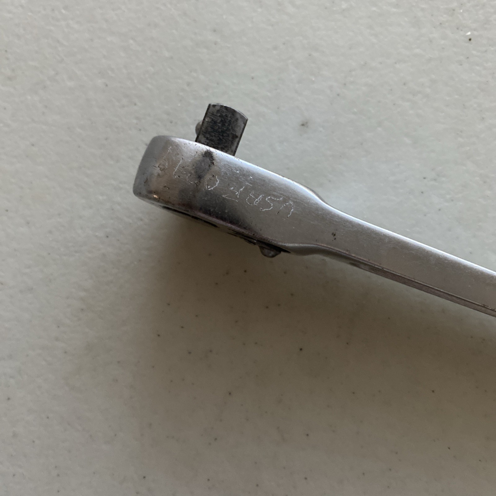VINTAGE SNAP ON FV 71M 3/8”Ratchet USA Missing Screw Owners Marks Works Fine