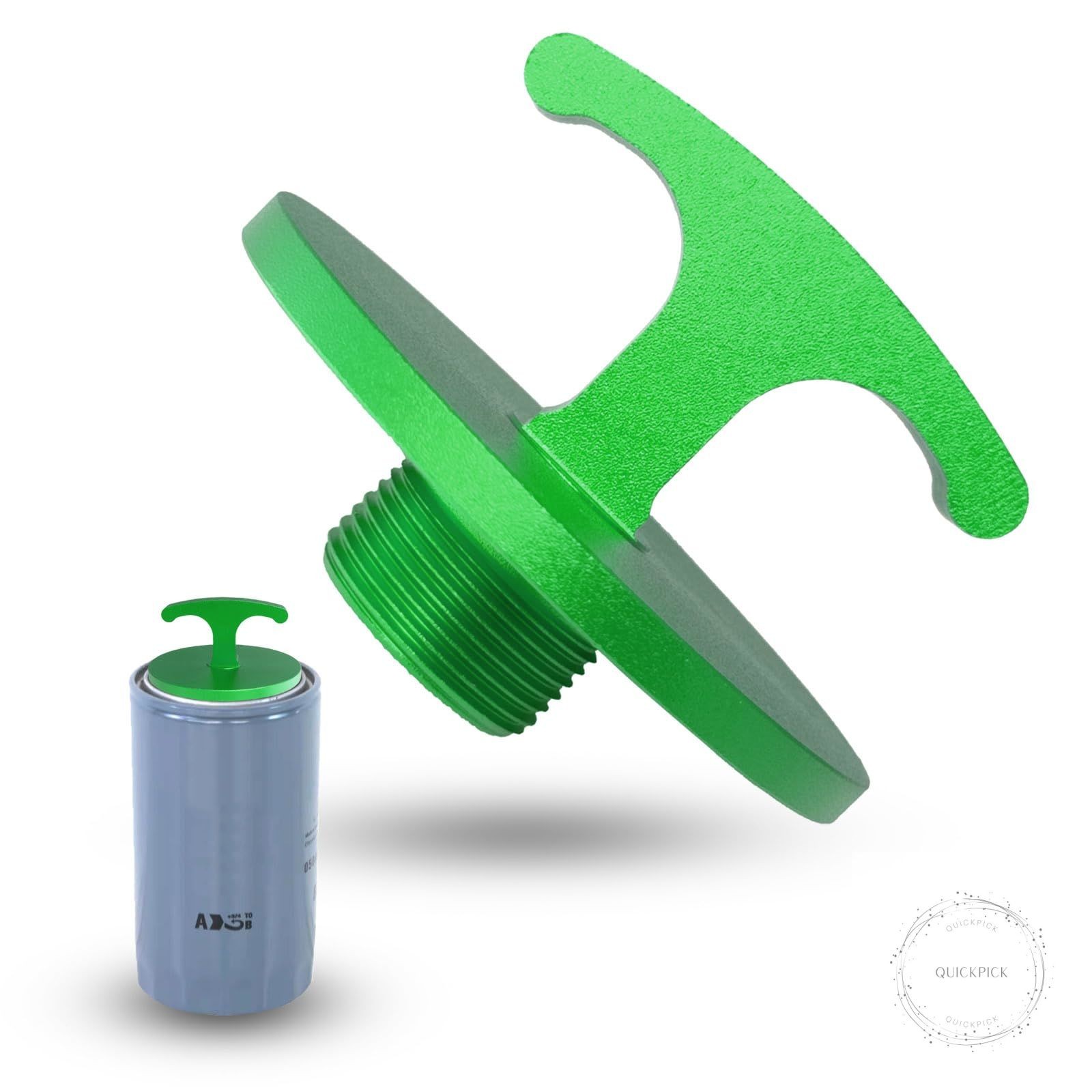Oil Filter Plug Tool, Aluminum Alloy Oil Filter Cap Off Tool for Dodge Ram 2500,