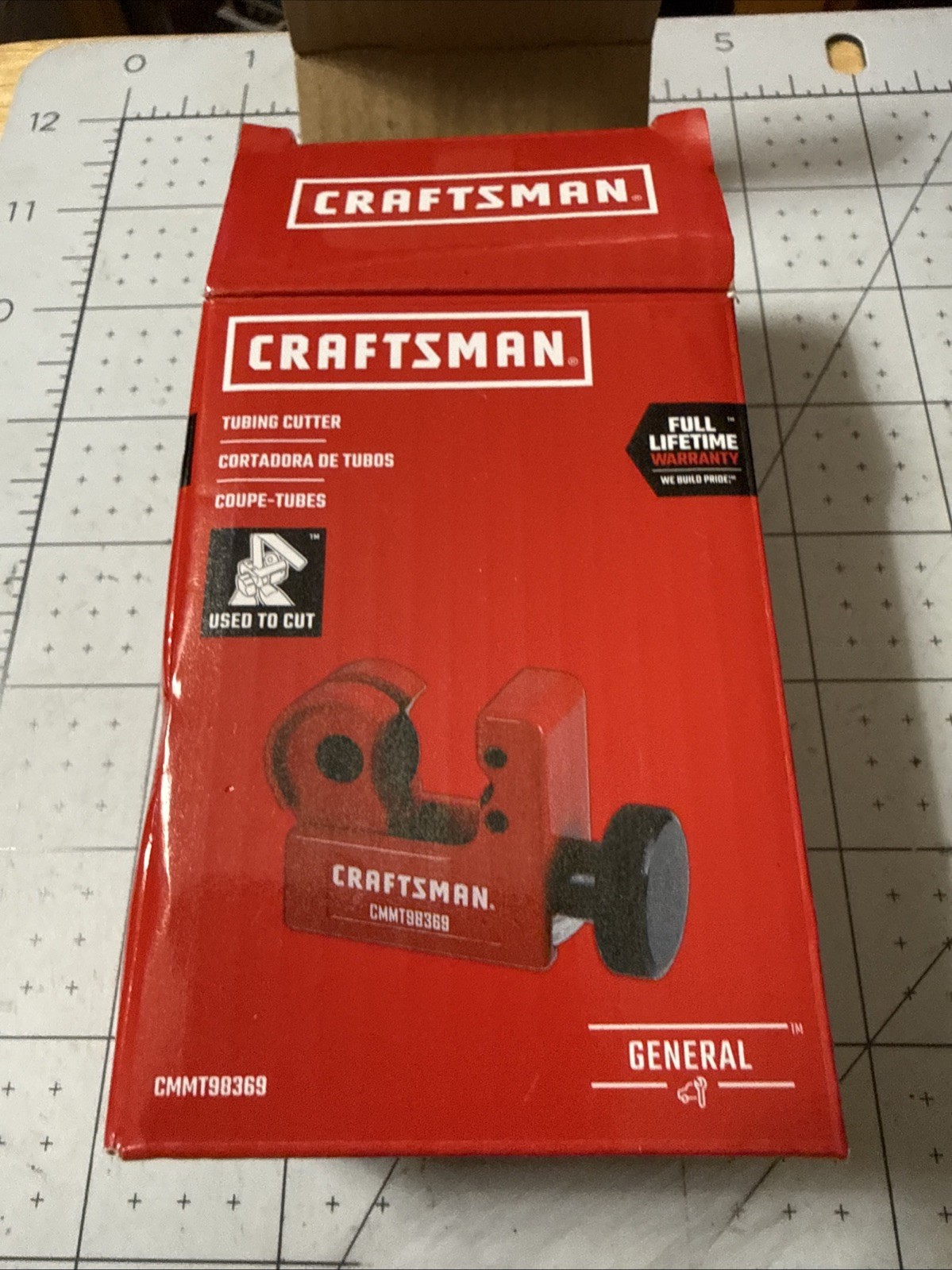 CRAFTSMAN Automotive Tubing Cutter Tool for Brake Fuel Line Cutting NEW