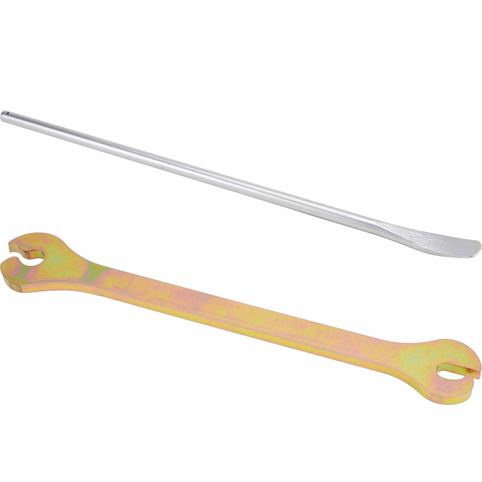 Steel Wheel Rim Repair Wrench and 30 Inch Tire Spoon Tools