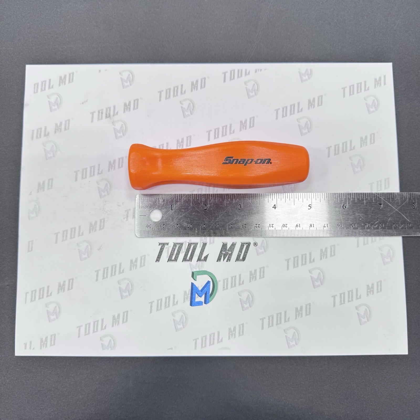 Snap-on Tools USA RARE 1/2″ Drive ORANGE Hard Grip Ratchet Handle SHLFD80A