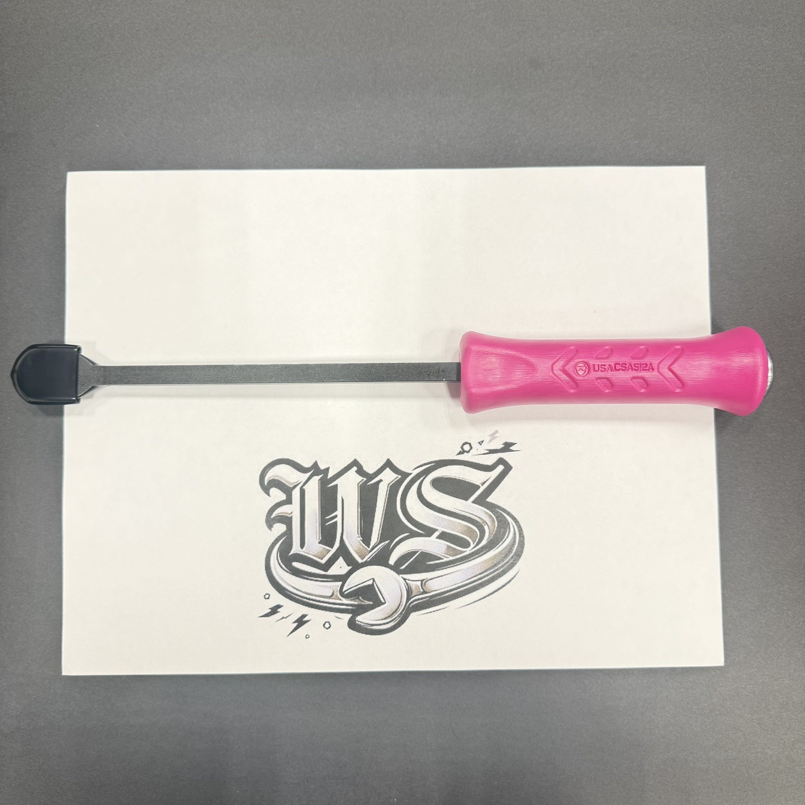 Snap-on Tools USA NEW 12″ Heavy Duty Striking Carbon Scraper ELECTRIC PINK