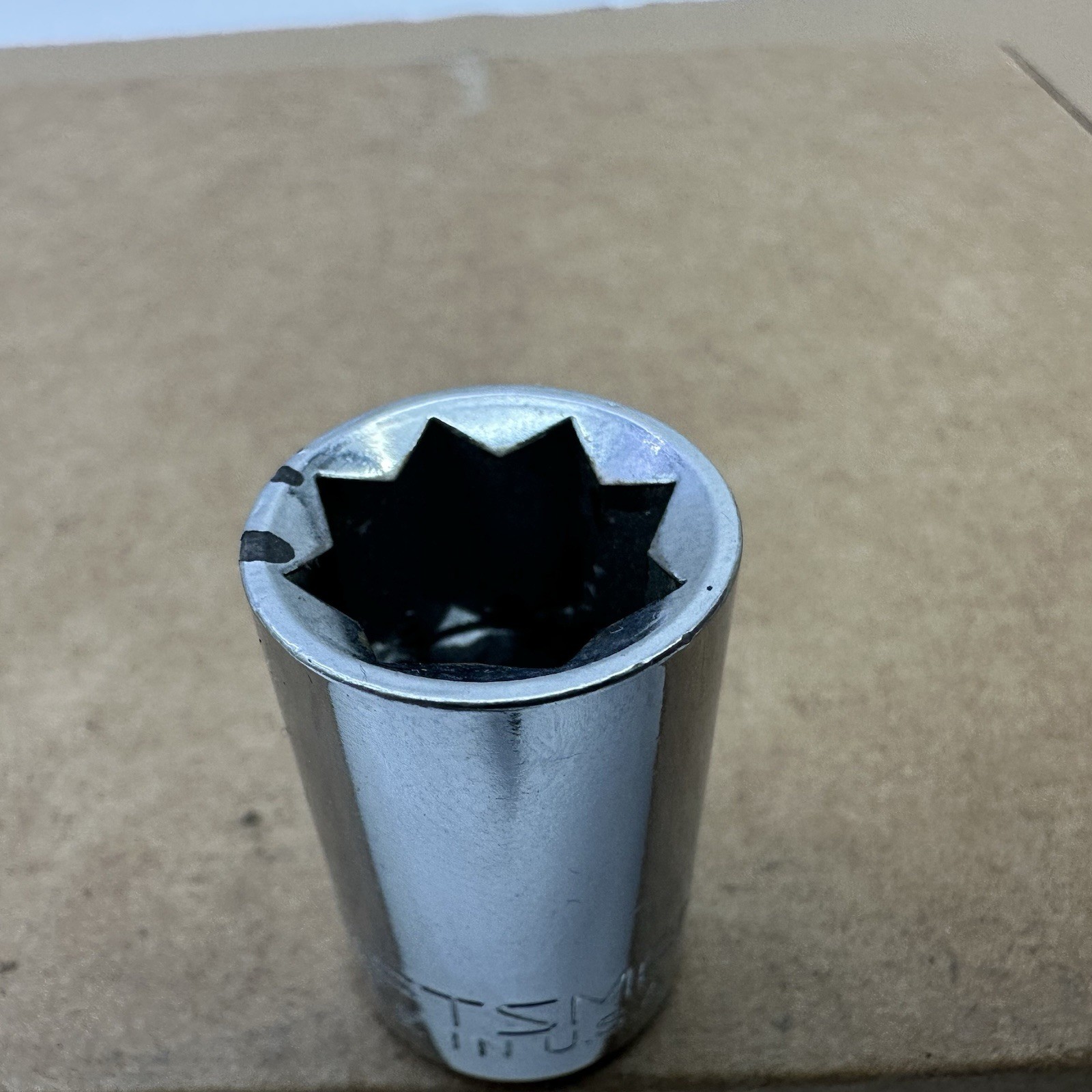 Vintage Craftsman USA 1/2″ Socket 8 Pt Star Double Square 1/2″ Drive G 44222