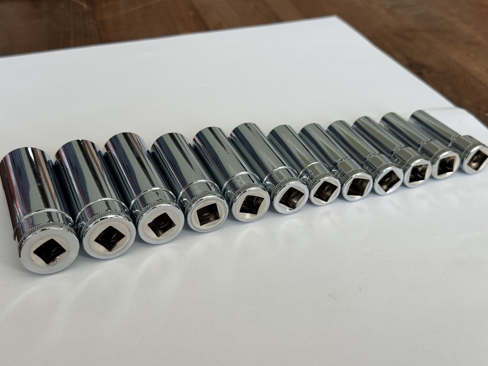 ICON 3/8” Drive 6Pt Metric Shallow & Deep Socket Chrome – Choose Size mm