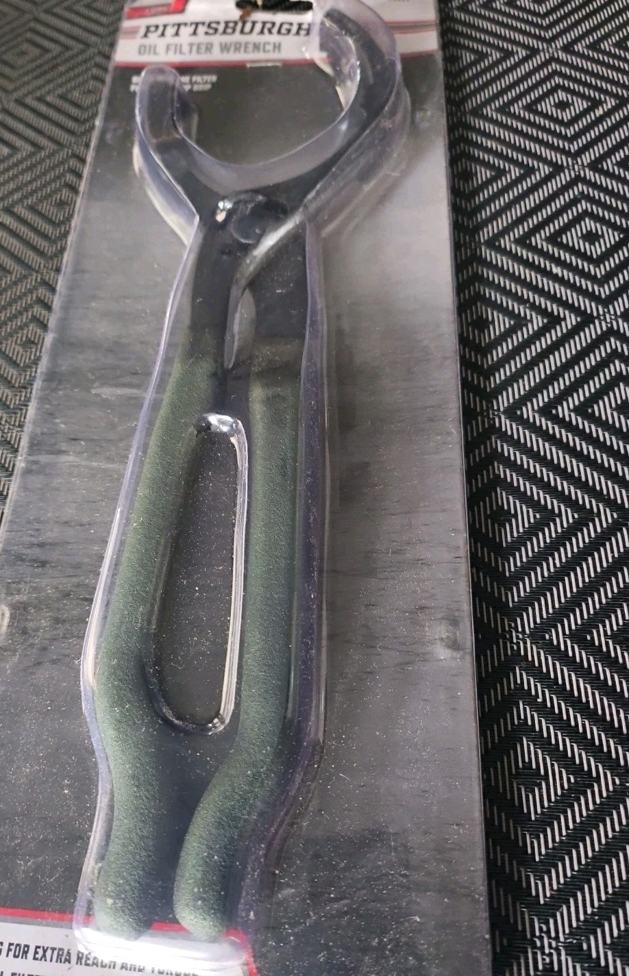 Pittsburgh Oil Filter Pliers 61477 11-3/4″ L x 2″ To 4-1/4″ Capacity Tool