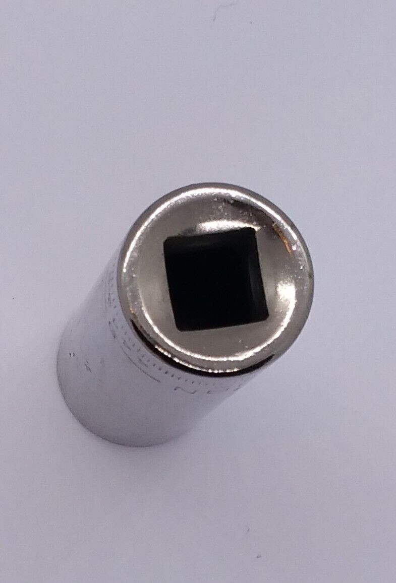 Vintage Craftsman 3/8″ Drive 15MM 6 Point Deep Socket Inverted G 44432 USA