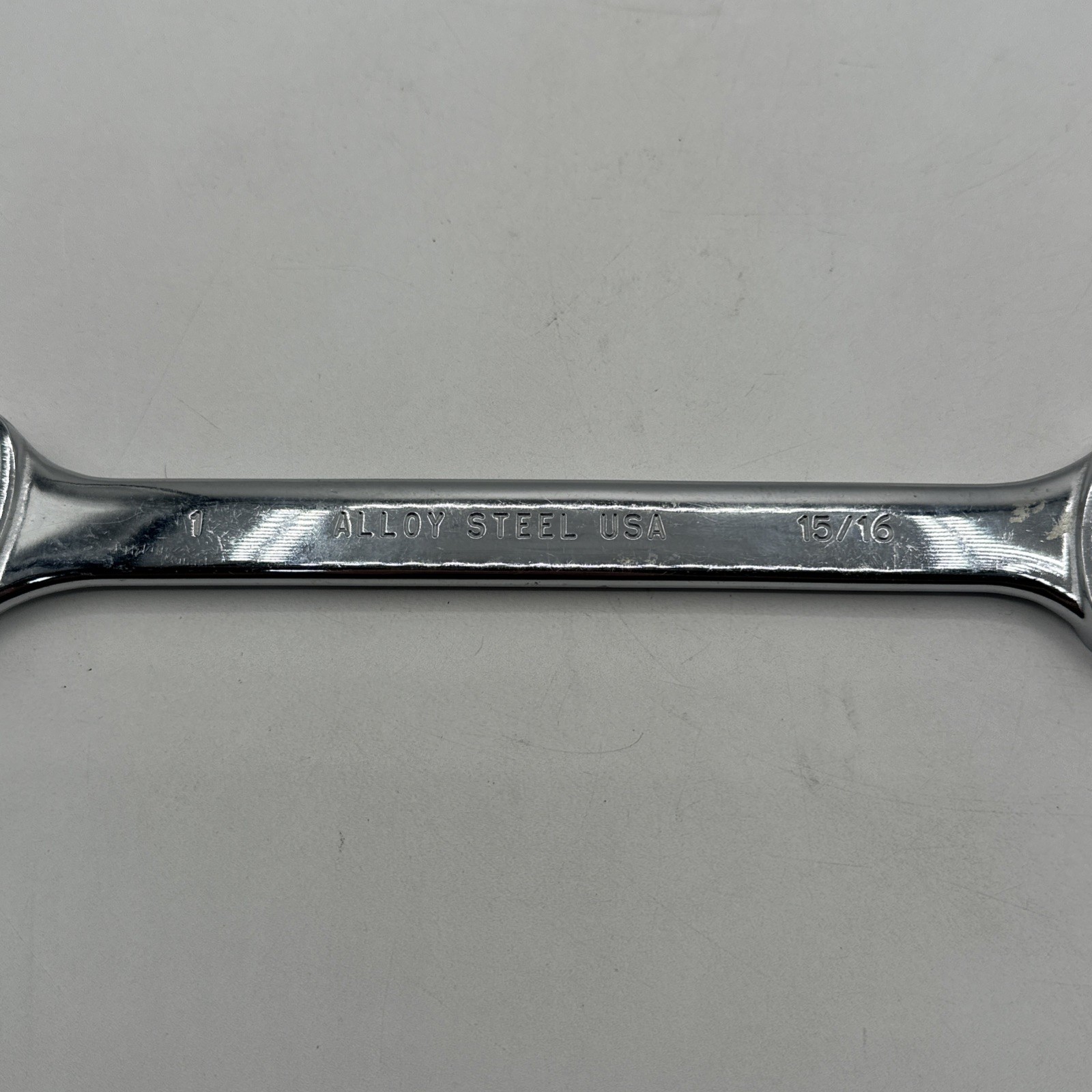 BLACKHAWK 4033P 15/16 «x 1» Double Open Ended Wrench Made in USA Polished