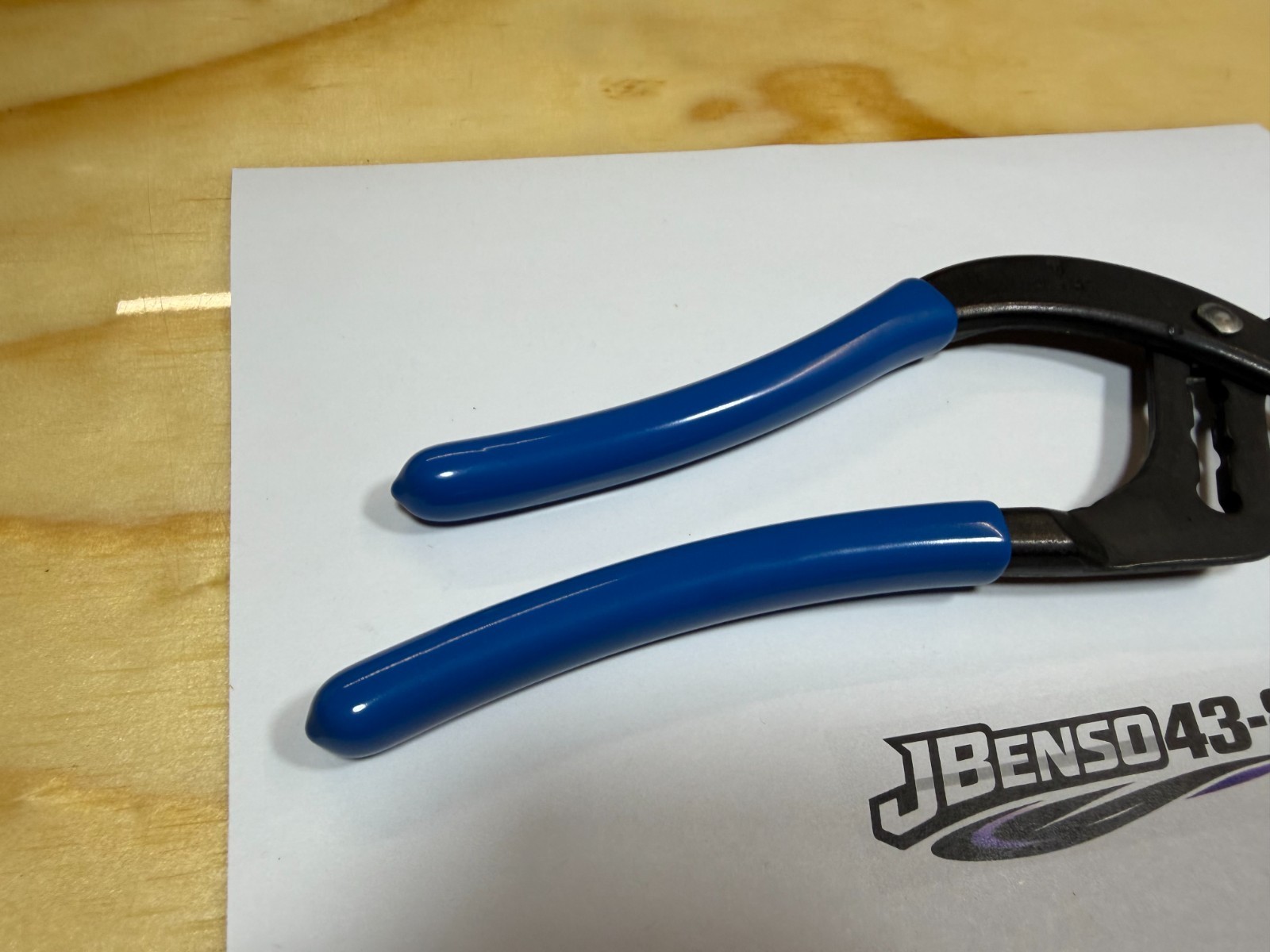Imperial Tools NEW Blue Soft Grip Slip Joint Soft Non Marring Pliers GT-113