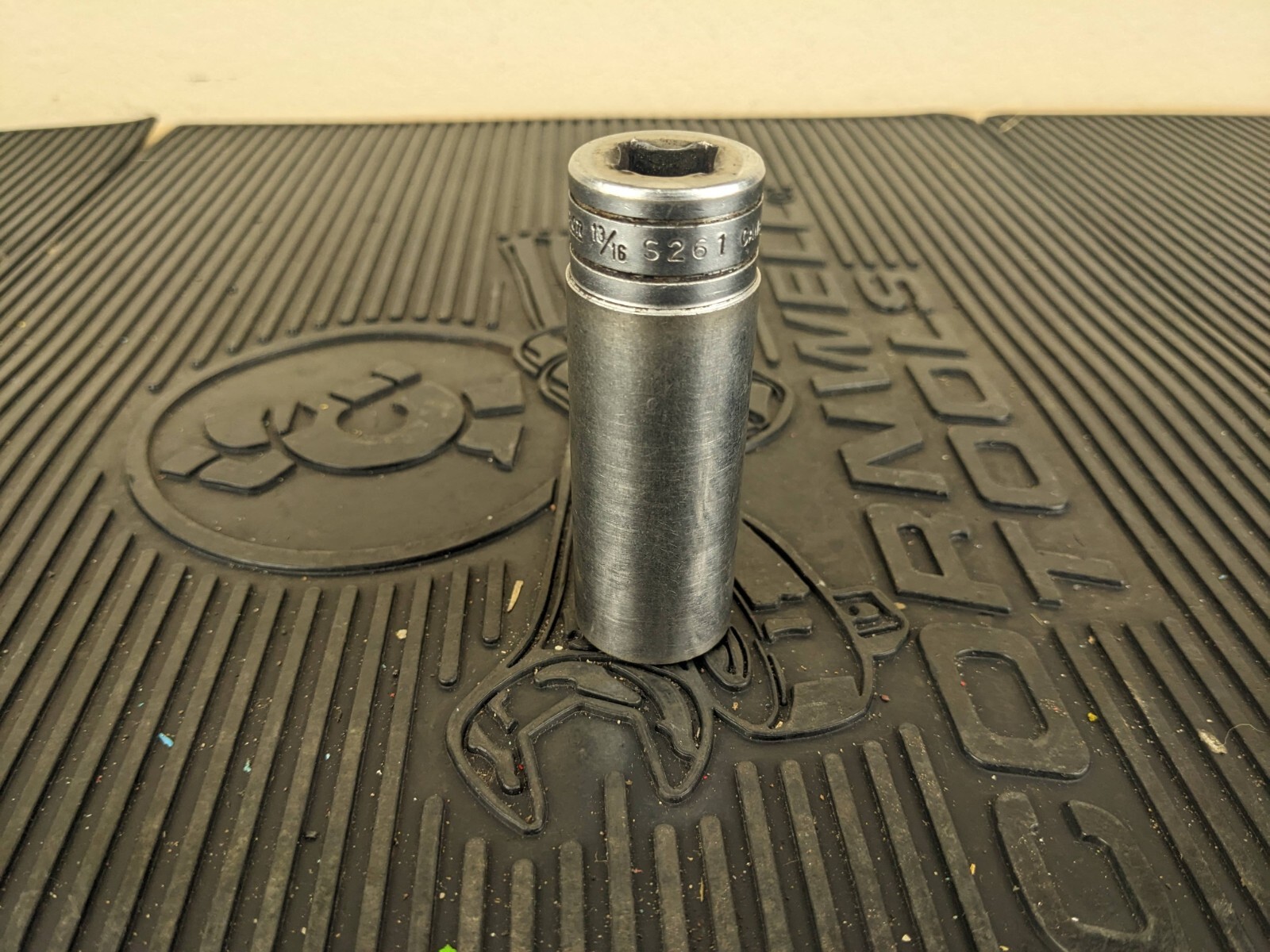 #ax772 Snap On Tools S-261 1/2″ Drive 13/16″ 12 Point Deep Socket CANADA