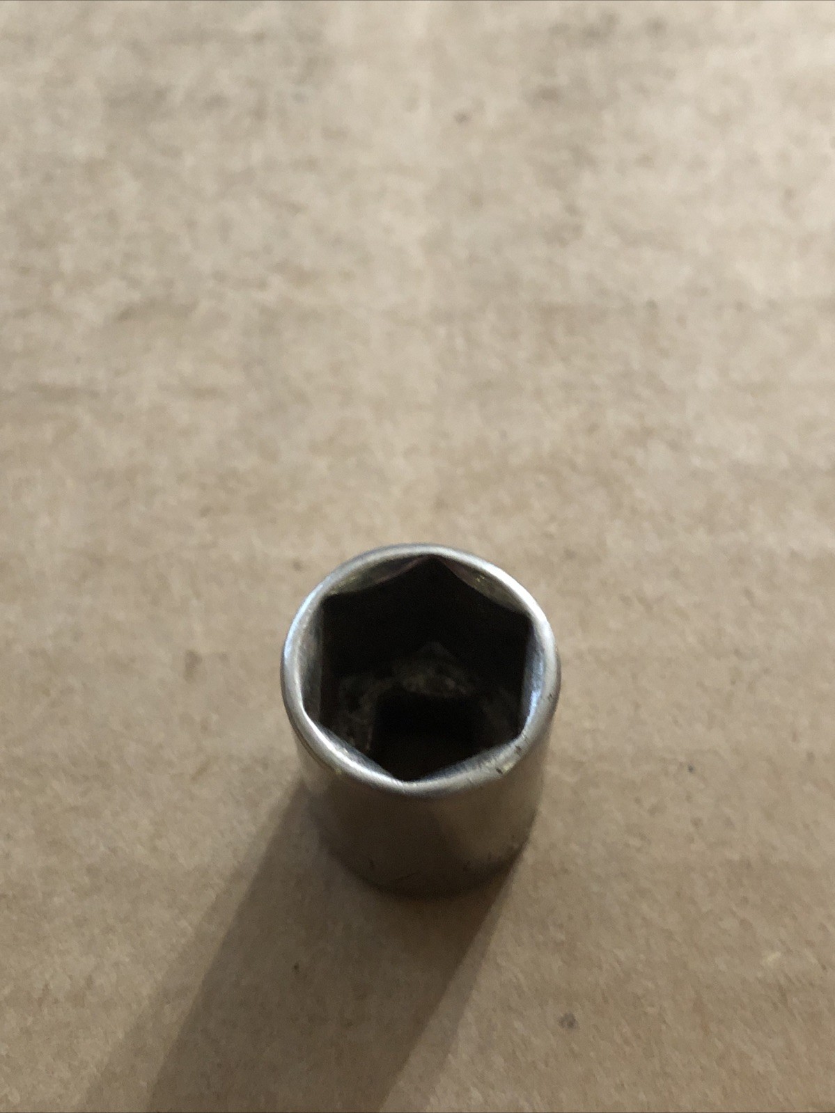 Craftsman USA 1/2″ 6 Point 1/4″ Drive Shallow Socket 43499 Inverted G