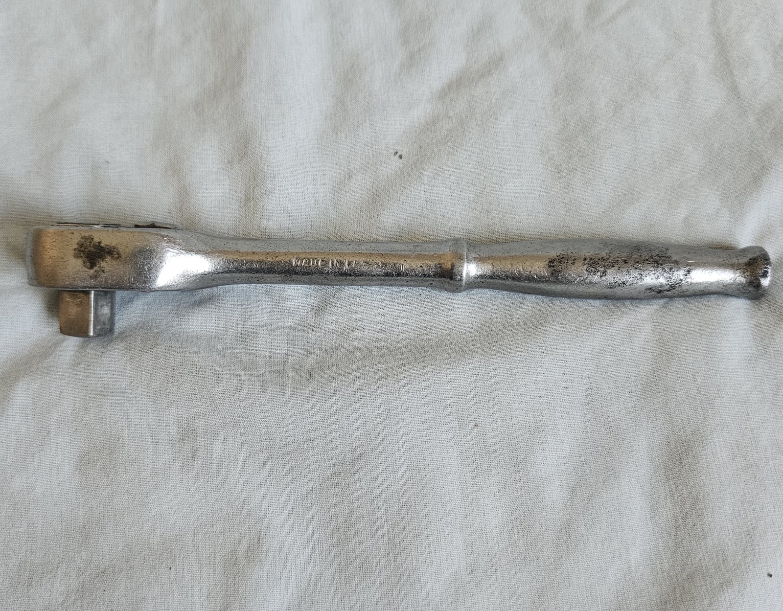 1963 Snap On F-70-N – 3/8” Drive, Chrome, Ferret, Ratchet-USA-Vintage-