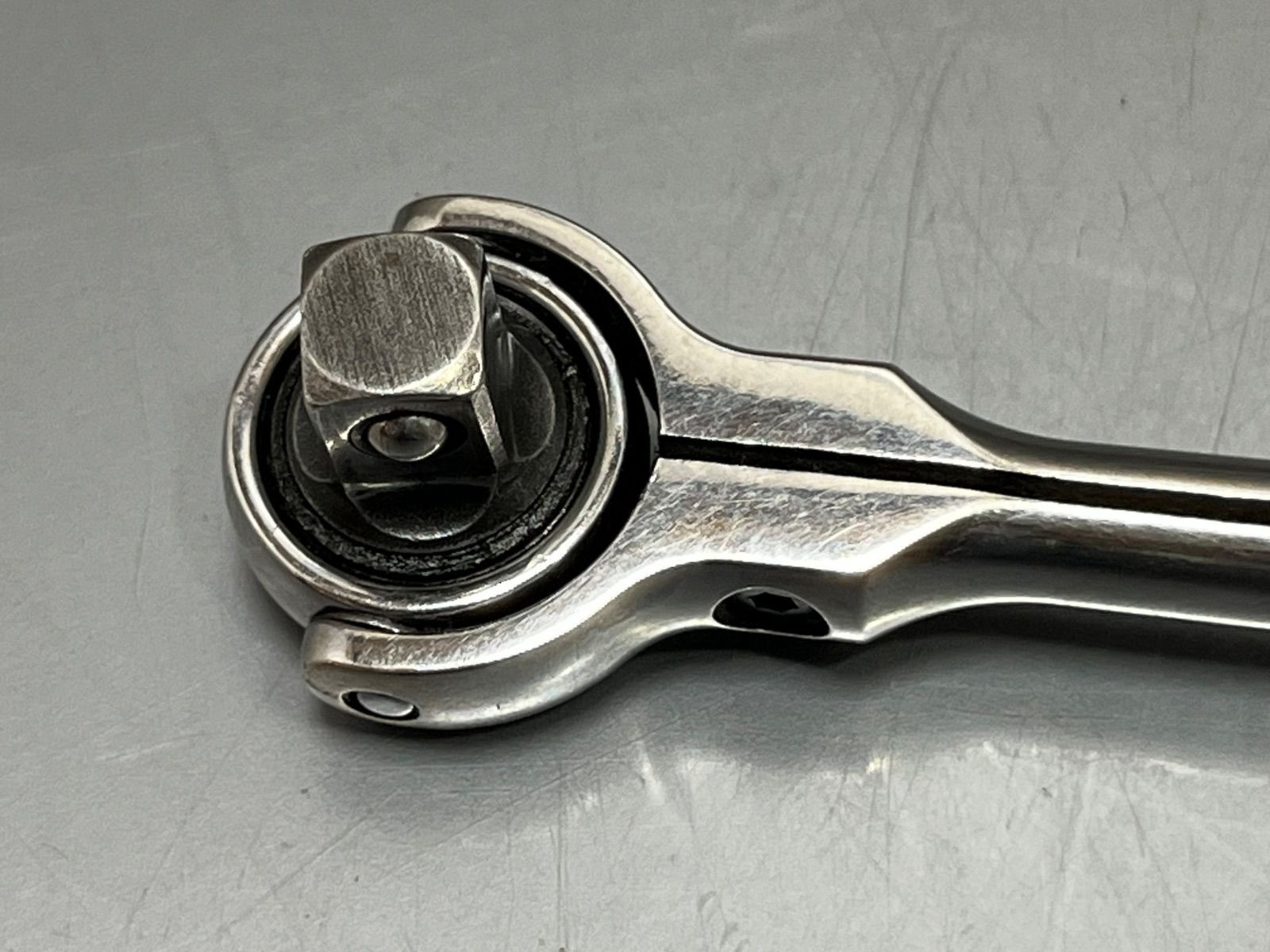 Snap-on FHC737 3/8” Dr Compact Swivel Head Roto Ratchet [Used]