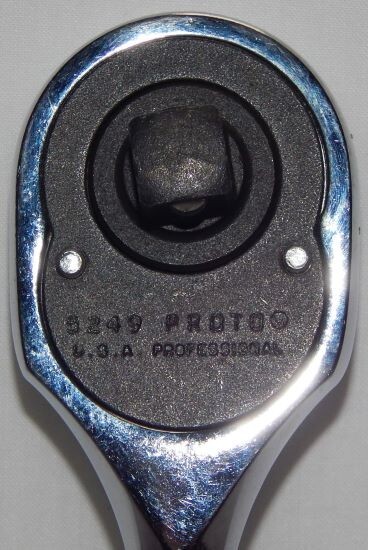 PROTO TOOLS #5249 3/8″ RATCHET IN EXCELLENT CONDITION, 6 7/8″ LONG