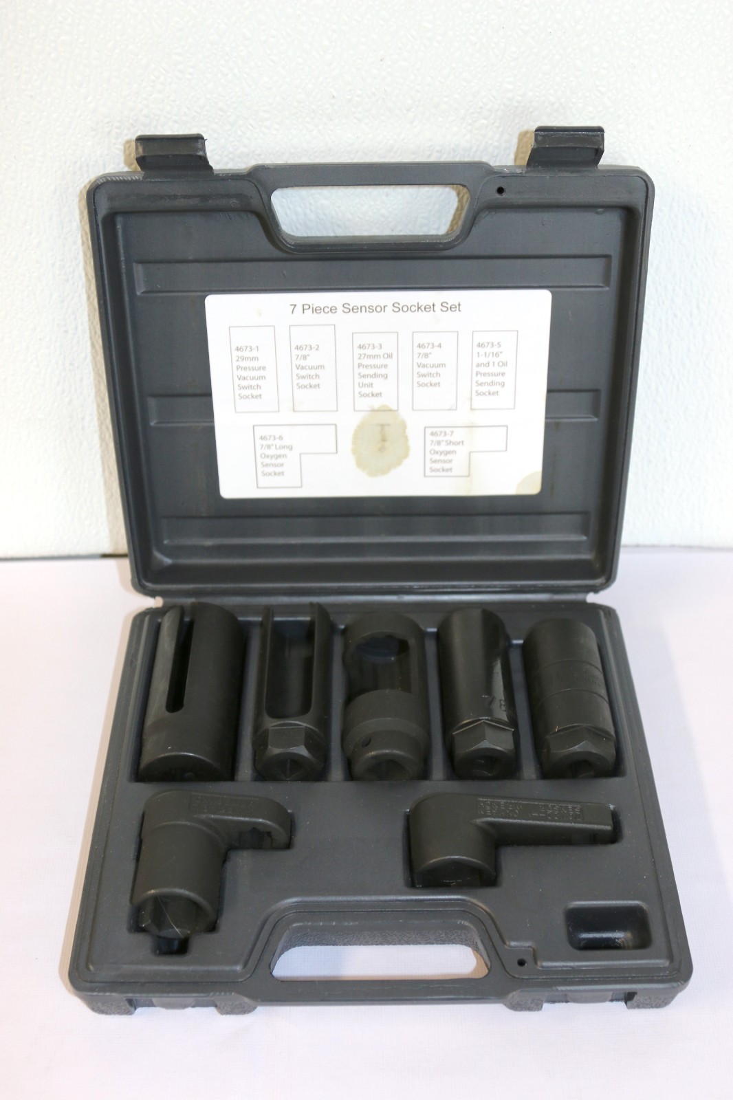 Cornwell Tools HRC4673 – 7 Piece Sensor Socket Set NEW