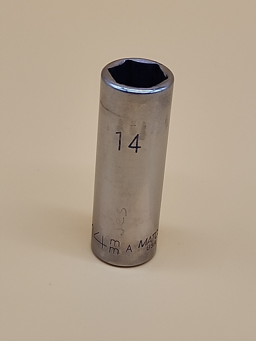 Matco Tools BD146A 3/8″ Deep Chrome 6pt 7/16″ Socket USA