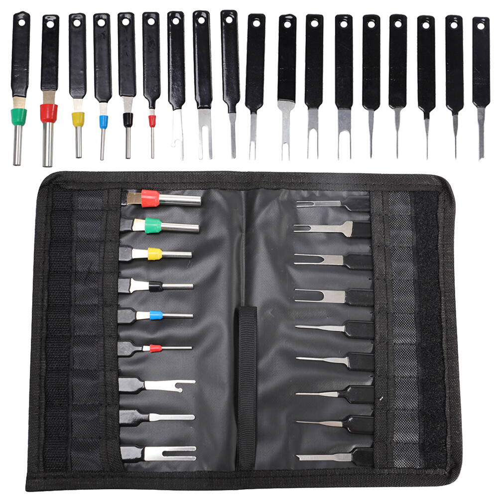 18Pcs Heavy Duty Thick Car Terminal Removal Kit Wire Connector Pin Release Tool