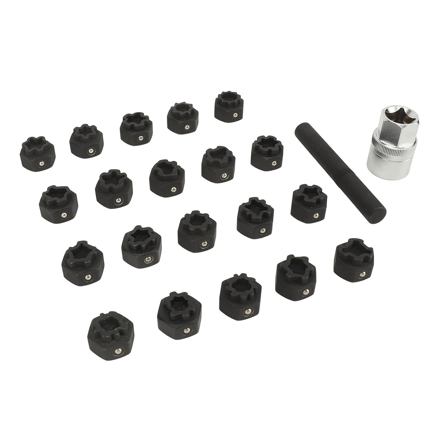 22pcs Wheel Lock Key Removal Kit Anti-Theft Lug Nut for BMW F-Series 1/2″ Drive