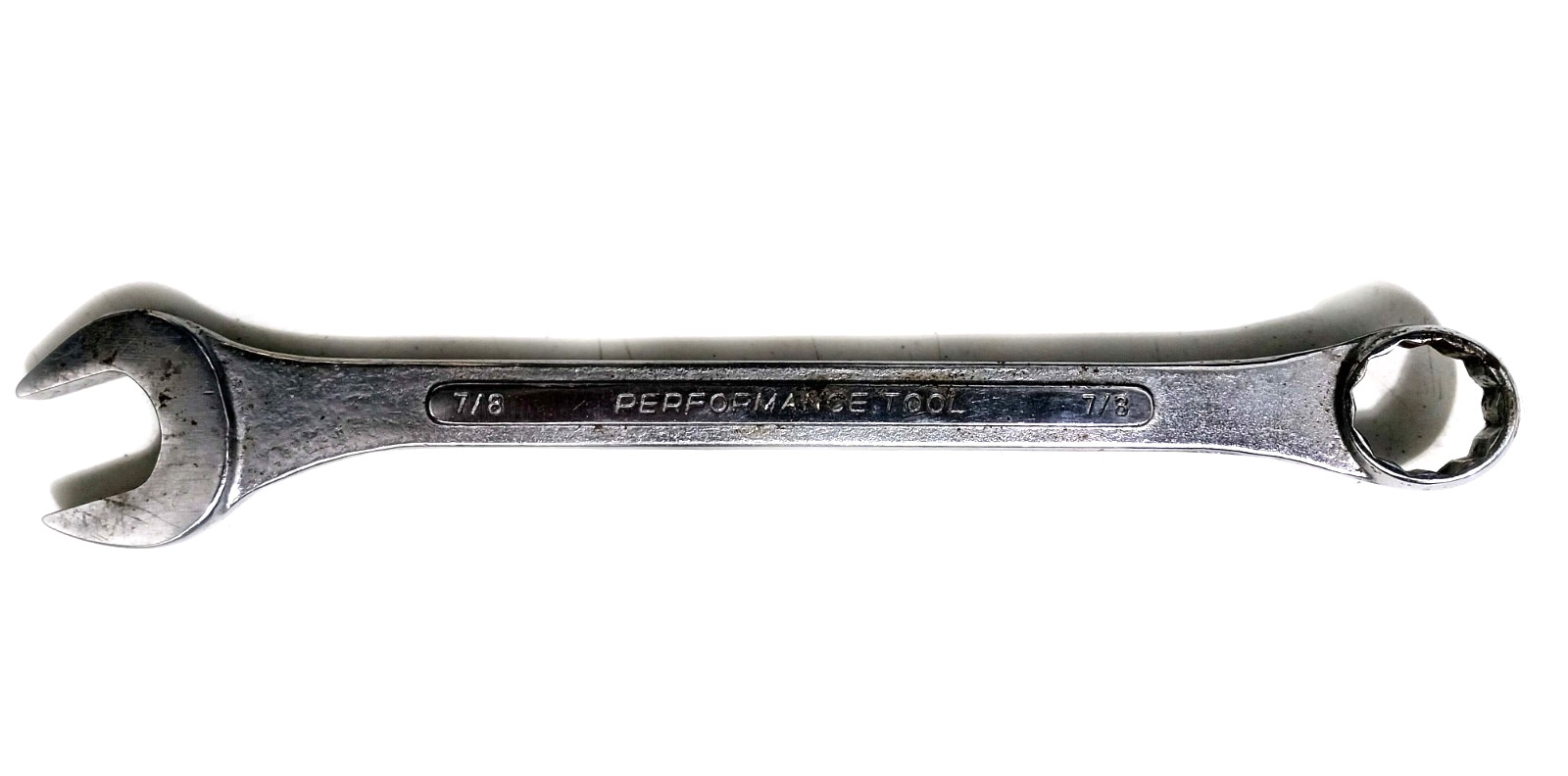 Performance Tool 7/8″ Combination Wrench – 12 Points – 11″3/8 Long