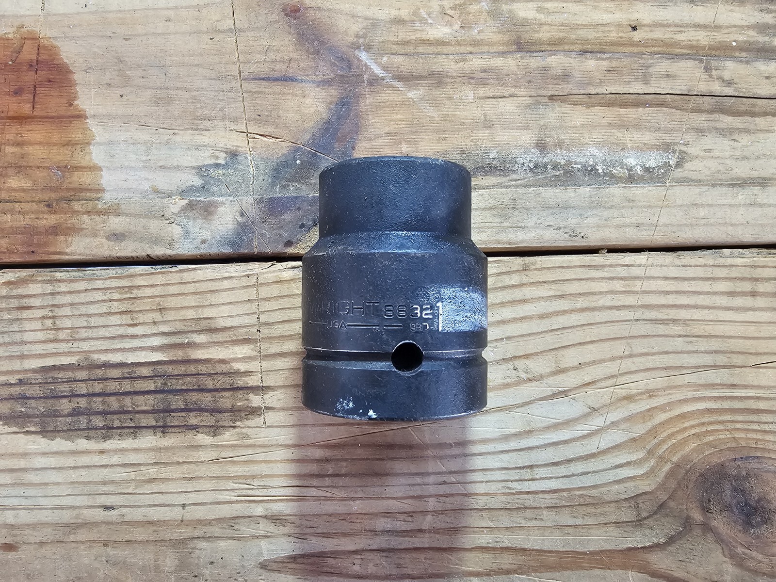 WRIGHT 8832 1″ X 1″ DRIVE IMPACT SOCKET USA 🇺🇲 1X1 1 X 1