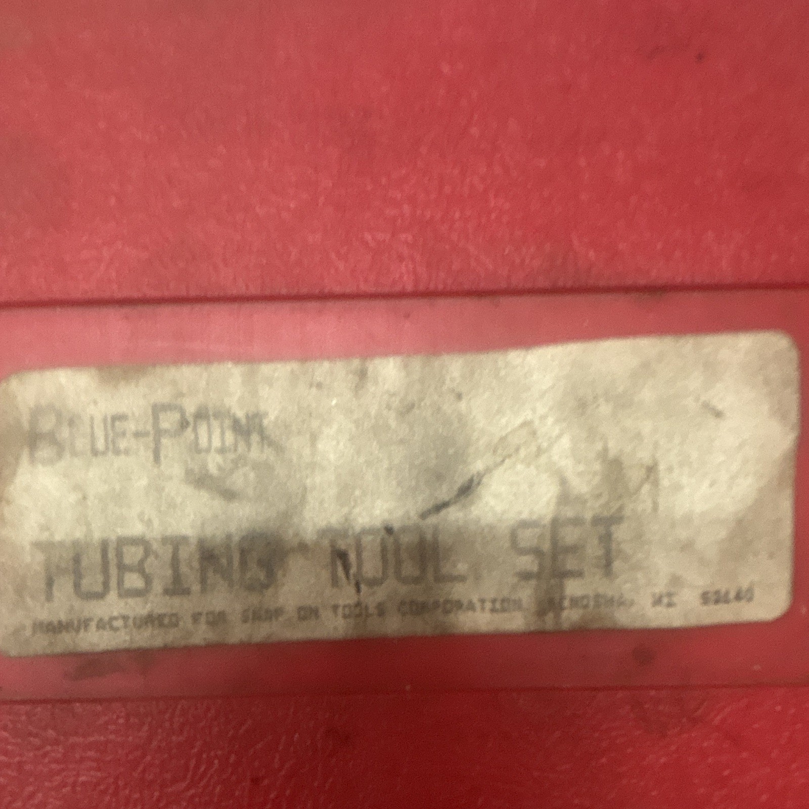 Blue Point Tubing Tool Set