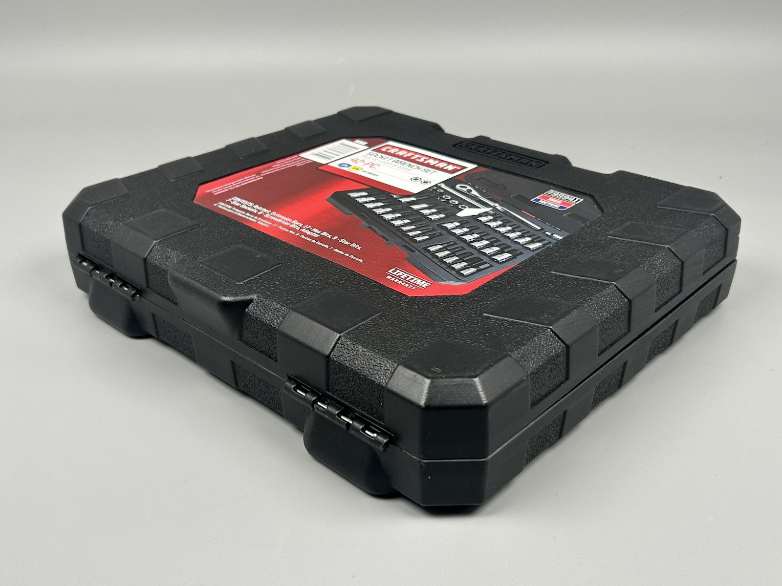 Craftsman 42-Pc 1/4 & 3/8 Drive Hex Torx Bit Socket Wrench Set 99941 – New