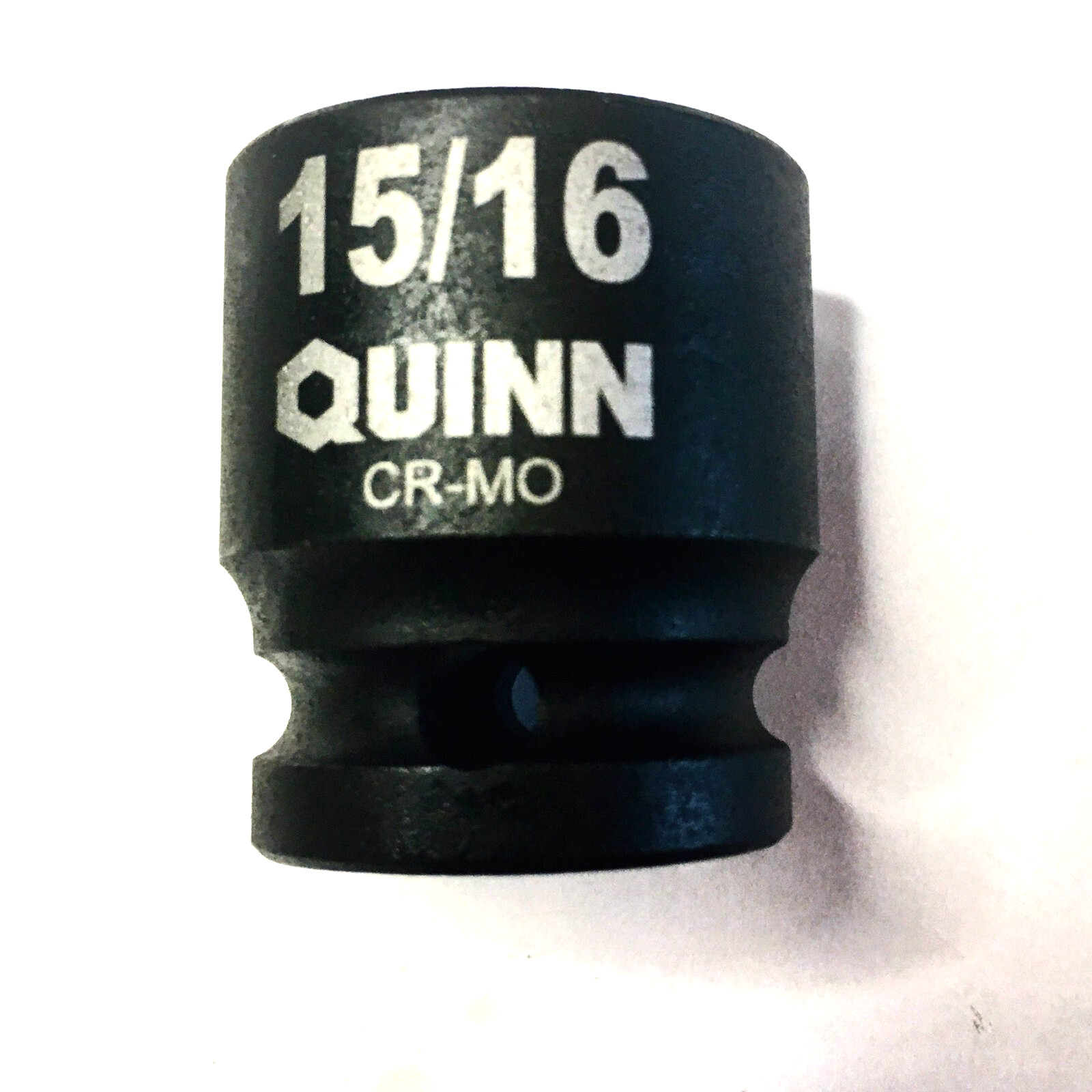 Quinn 15/16″ x 1/2″ Dr Standard Impact Socket 6 Point Free USA Shipping