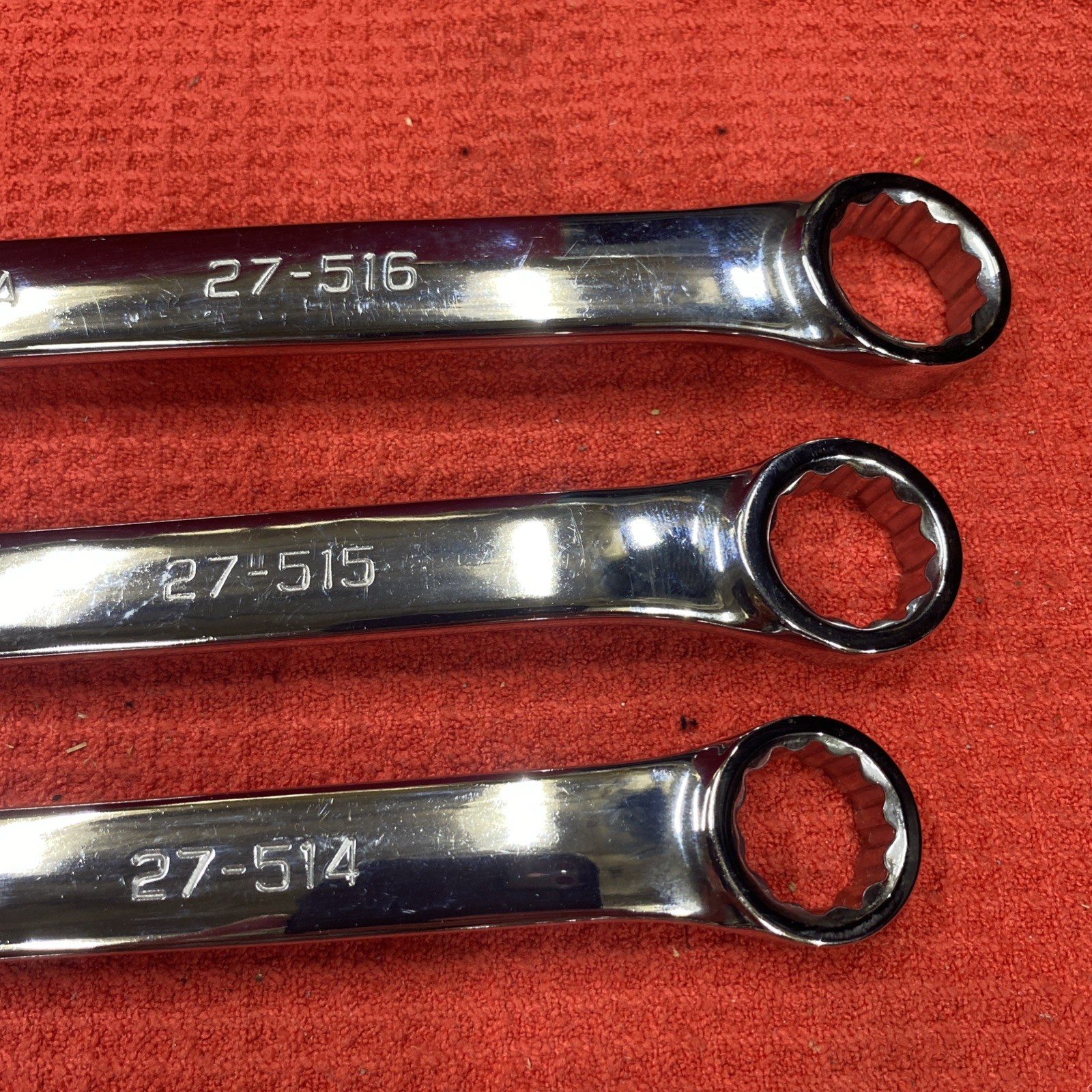 Armstrong Tools USA 6pc Ratcheting Double Box End Wrench Set SAE Missing 9/16