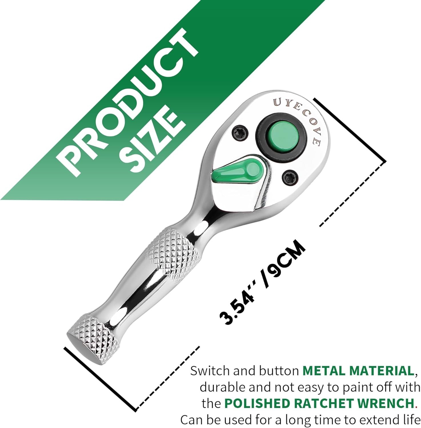 1/4 Inch Drive Ratchet Wrench, 1/4 Ratchet Wrench, 1/4 Drive Stubby Ratchet S…